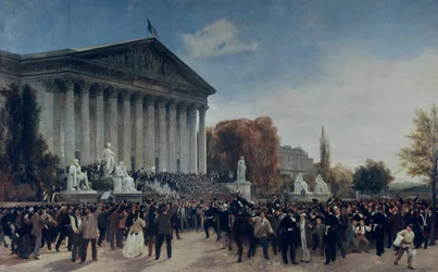 Il Palais du Corps Legislatif dopo l